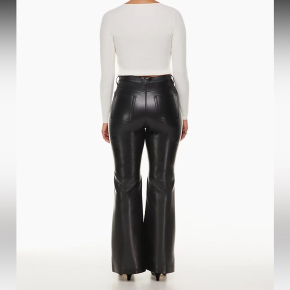 Aritzia Wilfred Leather Pant - Picture 2 of 6